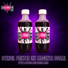 Tusz Stencil Printer Ink Lab Magenta 300ml (2x150ml)